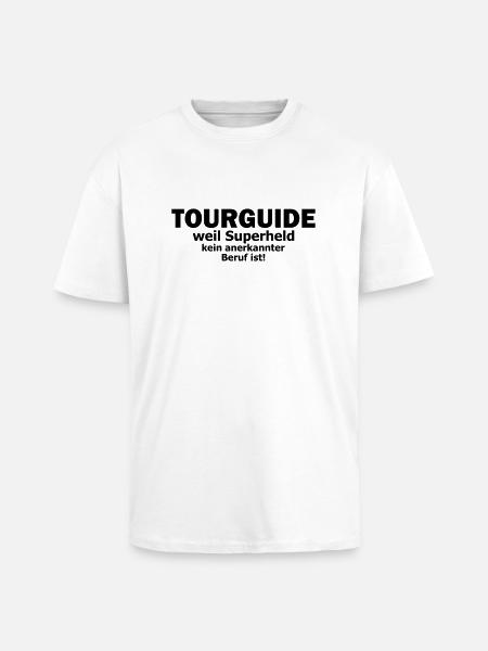 tourguide - Oversized Heavyweight Unisex T-Shirt - Weiß