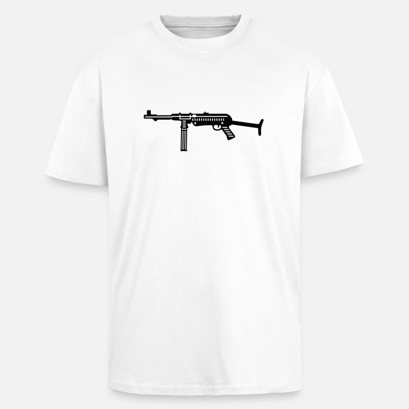 mp 38 40 1f - Oversized Heavyweight Unisex T-Shirt - Weiß