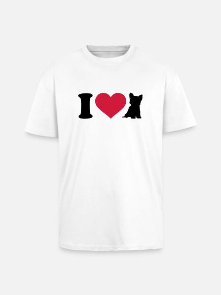 Yorkshire - Oversized Heavyweight Unisex T-Shirt - Weiß
