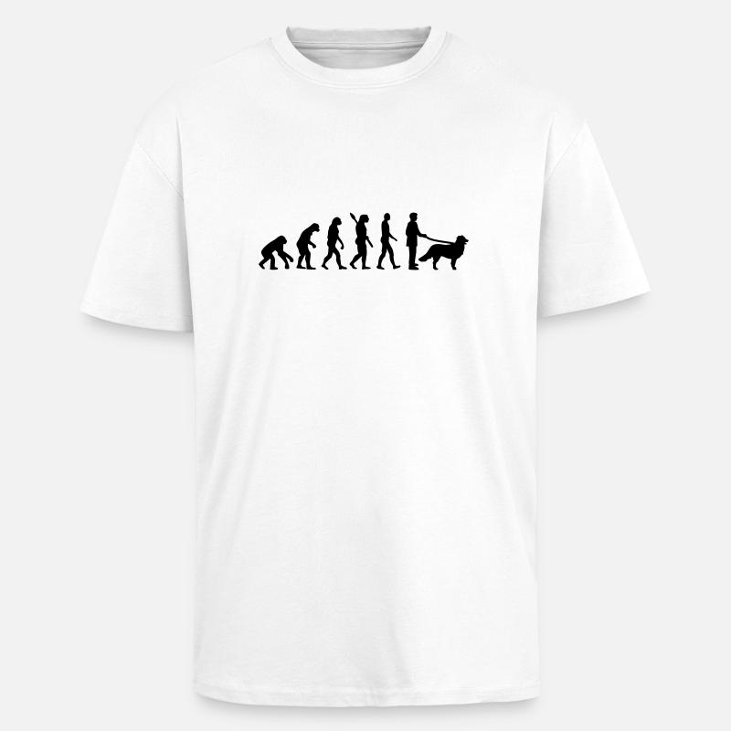 Bernese mountain - T-shirt unisexe oversize épais - blanc