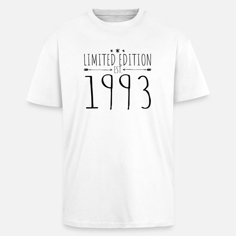 LE est 1993 - Oversized Heavyweight Unisex T-Shirt - Weiß