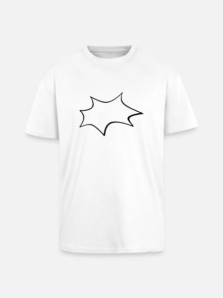 Zack Bumm - Unisex Oversized Heavyweight T-shirt - white