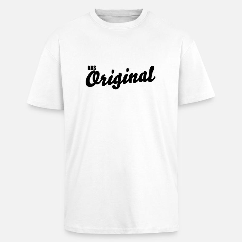 Das Original - Oversized Heavyweight Unisex T-Shirt - Weiß