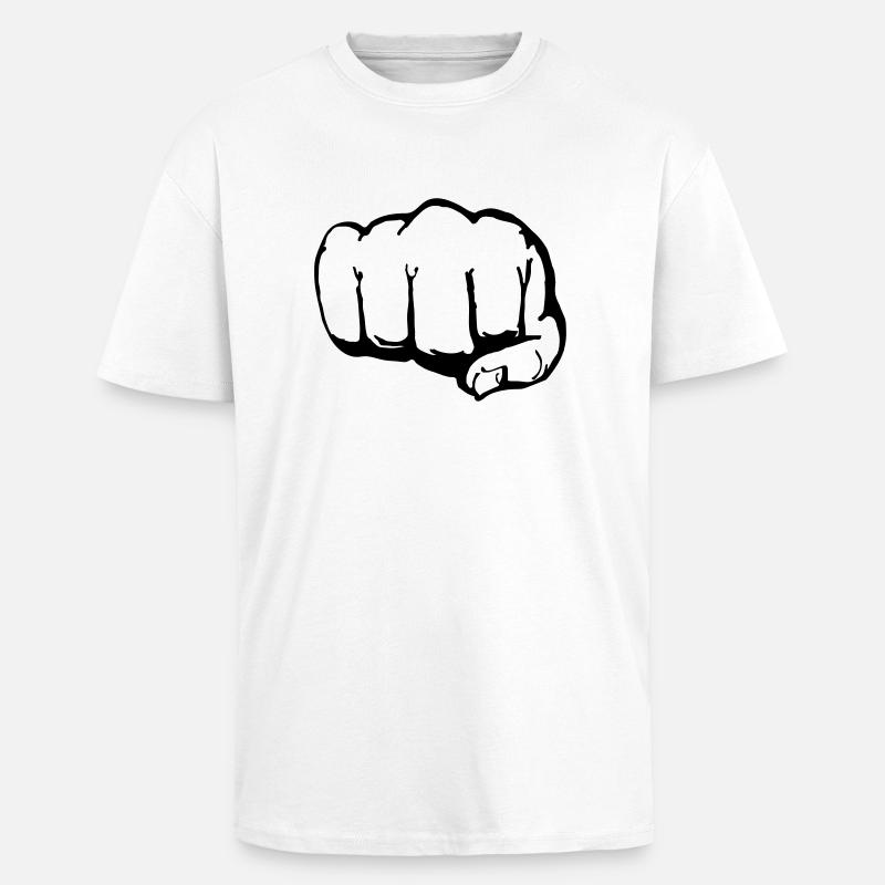 Faust (1c) - Oversized Heavyweight Unisex T-Shirt - Weiß