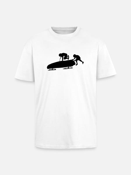 BOB - Oversized Heavyweight Unisex T-Shirt - Weiß