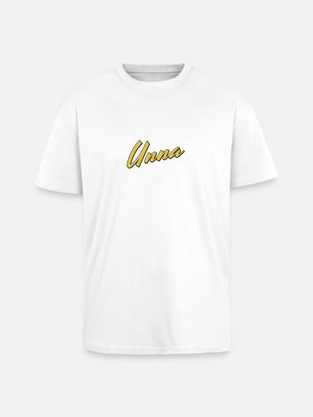 Unna - Oversized Heavyweight Unisex T-Shirt - Weiß