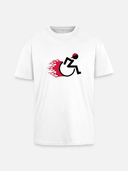 Rolly Racer - Oversized Heavyweight Unisex T-Shirt - Weiß