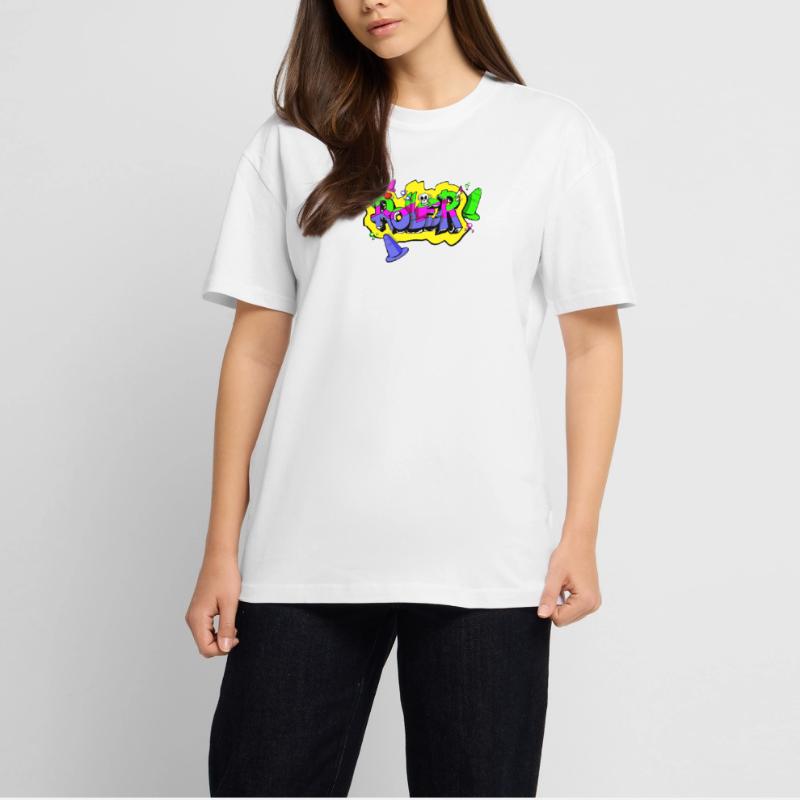 ROLLER T-shirt unisexe oversize épais