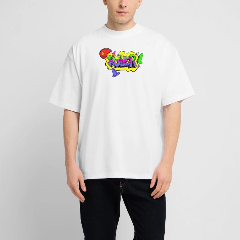 ROLLER T-shirt unisexe oversize épais
