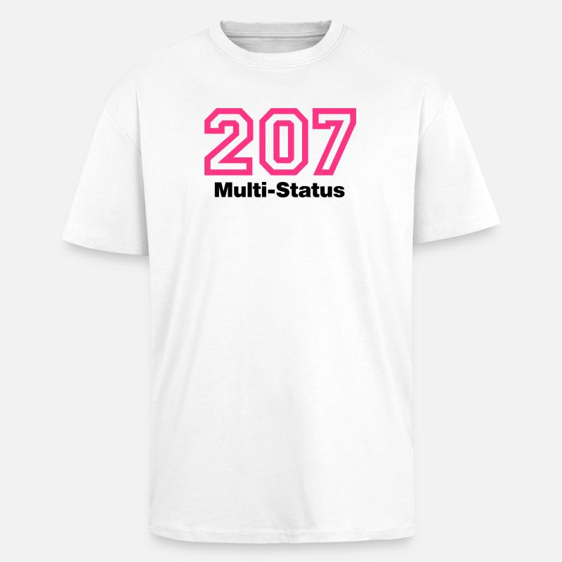 Error 207 | Fehler | Errormessage - Unisex Oversized Heavyweight T-shirt - white