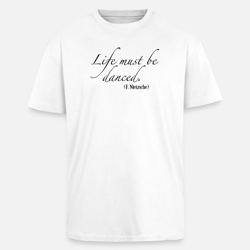 dance - Unisex Oversized Heavyweight T-shirt - white