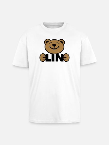 Berlin | Bär | Bearlin | Bear - Unisex Oversized Heavyweight T-shirt - white
