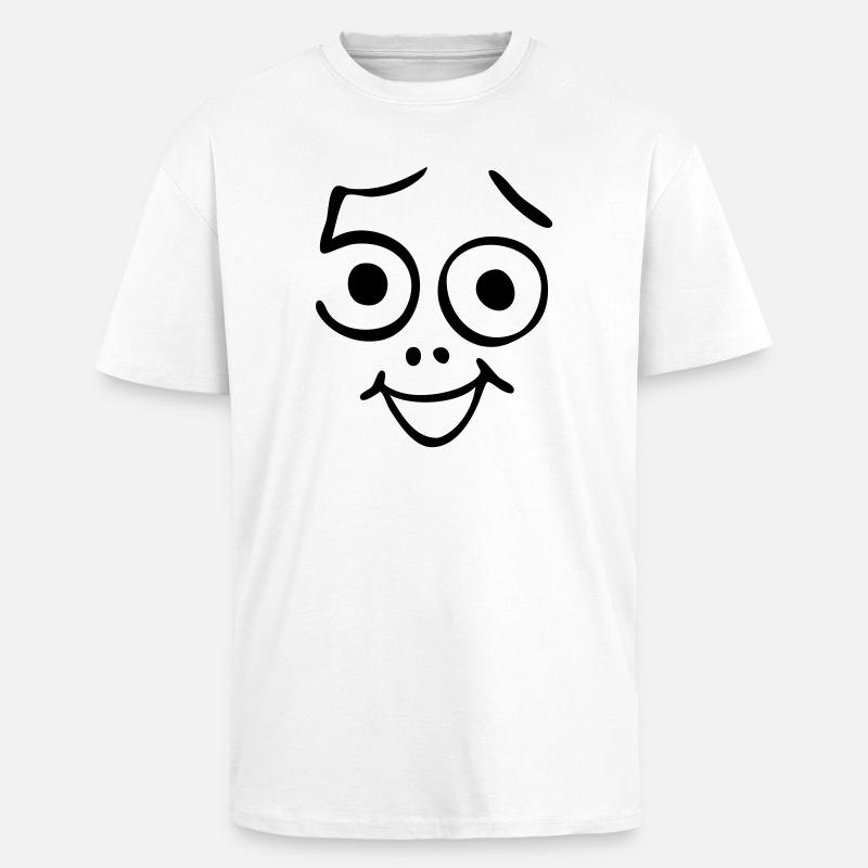 50 år og stadig frisk! - Unisex oversized heavyweight t-shirt - hvid