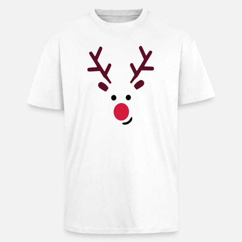deadline2 - Unisex Oversized Heavyweight T-shirt - white