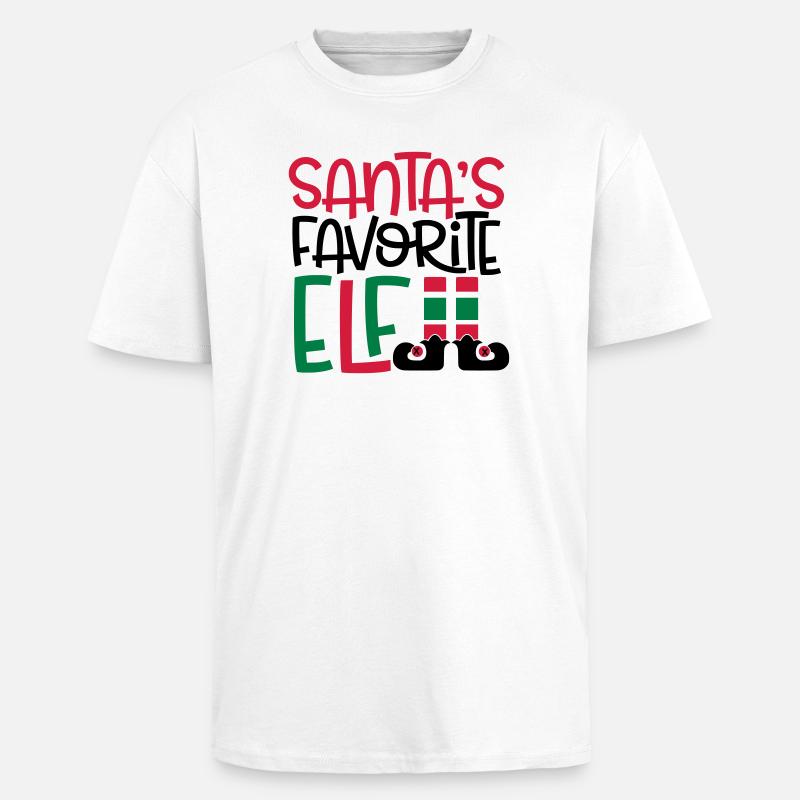 elf - Oversized Heavyweight Unisex T-Shirt - Weiß