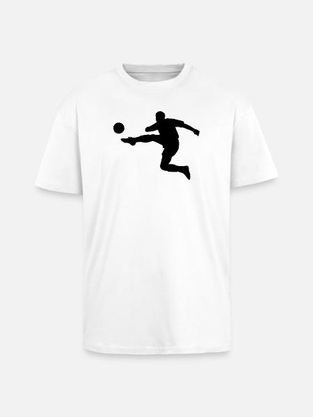 Football player - Unisex Oversized Heavyweight T-shirt - white