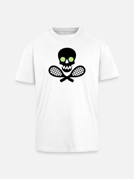 tennis - T-shirt unisexe oversize épais - blanc