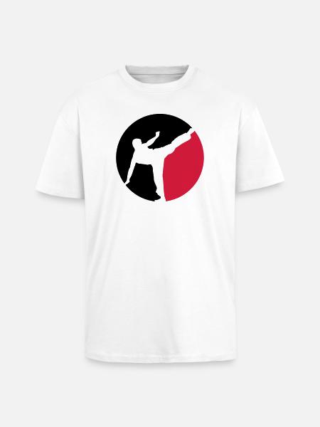 Karate - Unisex Oversized Heavyweight T-shirt - white