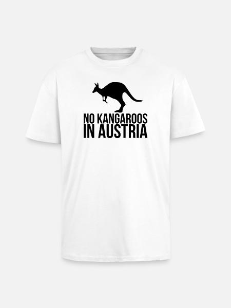 austria - Unisex Oversized Heavyweight T-shirt - white