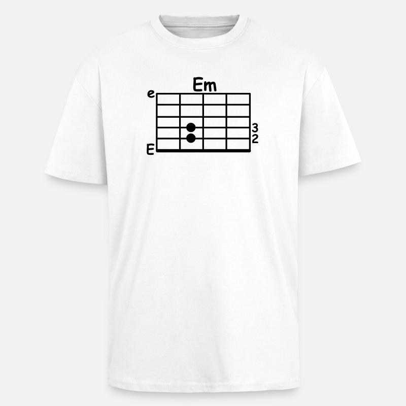 accord - T-shirt unisexe oversize épais - blanc