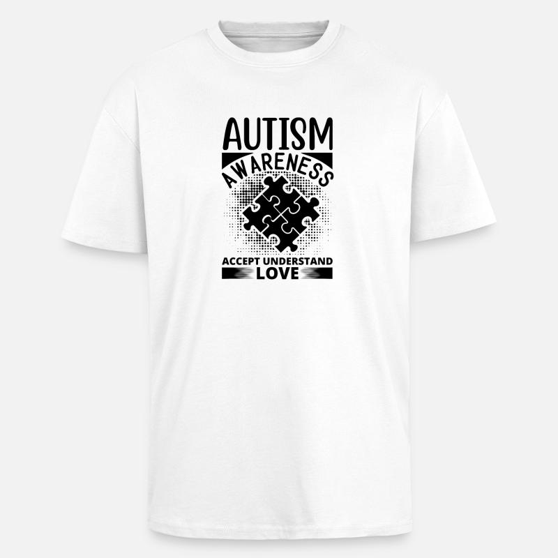 Vibrant pattern on elegant fabric - Unisex Oversized Heavyweight T-shirt - white