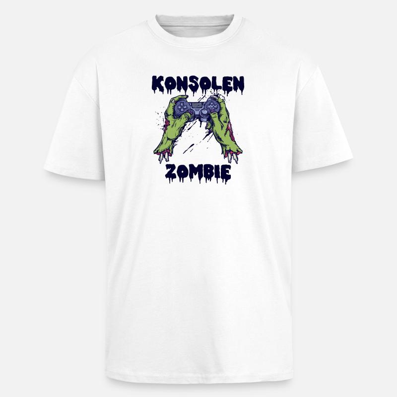 Zocker Konsole Controller Videogames Gamer Zocker - Oversized Heavyweight Unisex T-Shirt - Weiß