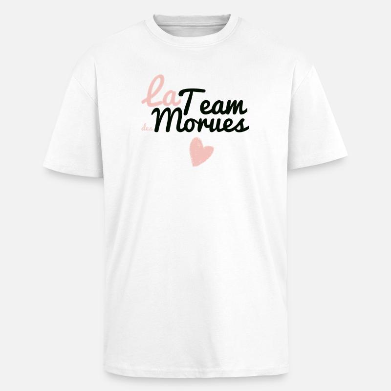 The cod team - Unisex Oversized Heavyweight T-shirt - white