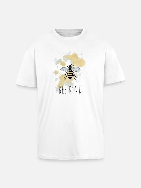 Bee Bee Child - Unisex Oversized Heavyweight T-shirt - white