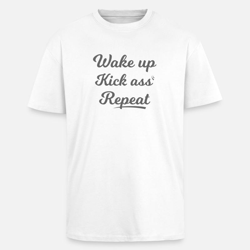 funny - Unisex Oversized Heavyweight T-shirt - white