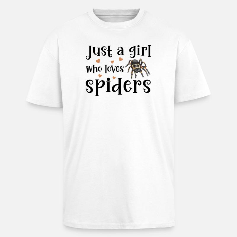 Spinne Vogelspinne - Oversized Heavyweight Unisex T-Shirt - Weiß