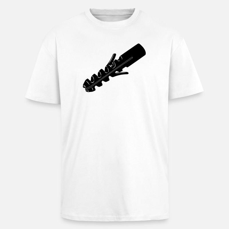 Plug wall plug for screw - Unisex Oversized Heavyweight T-shirt - white