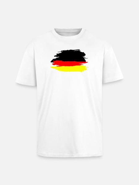 Germany - Unisex Oversized Heavyweight T-shirt - white