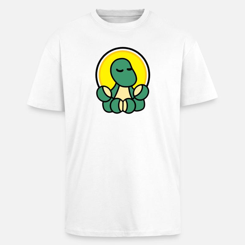 Dolly Zen - Oversized Heavyweight Unisex T-Shirt - Weiß