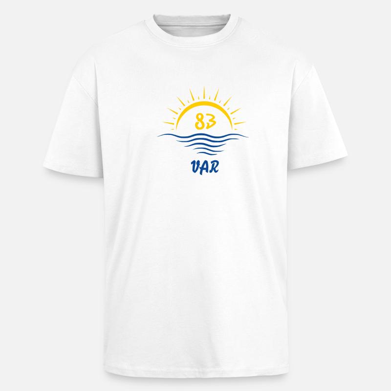Var - Oversized Heavyweight Unisex T-Shirt - Weiß