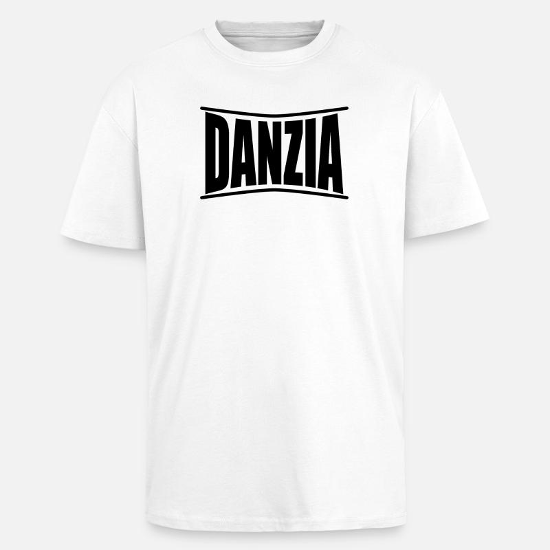 Danzia T-Shirt Geschenkidee - Oversized Heavyweight Unisex T-Shirt - Weiß