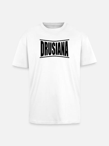Drusiana t-shirt gift idea - Unisex Oversized Heavyweight T-shirt - white