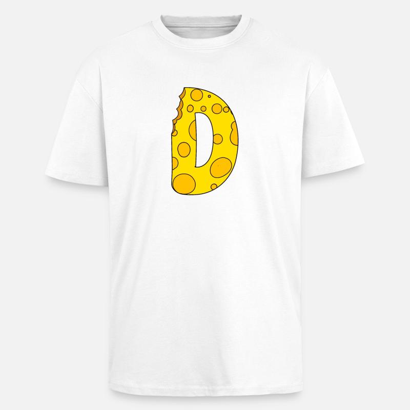 Point D - Unisex Oversized Heavyweight T-shirt - white