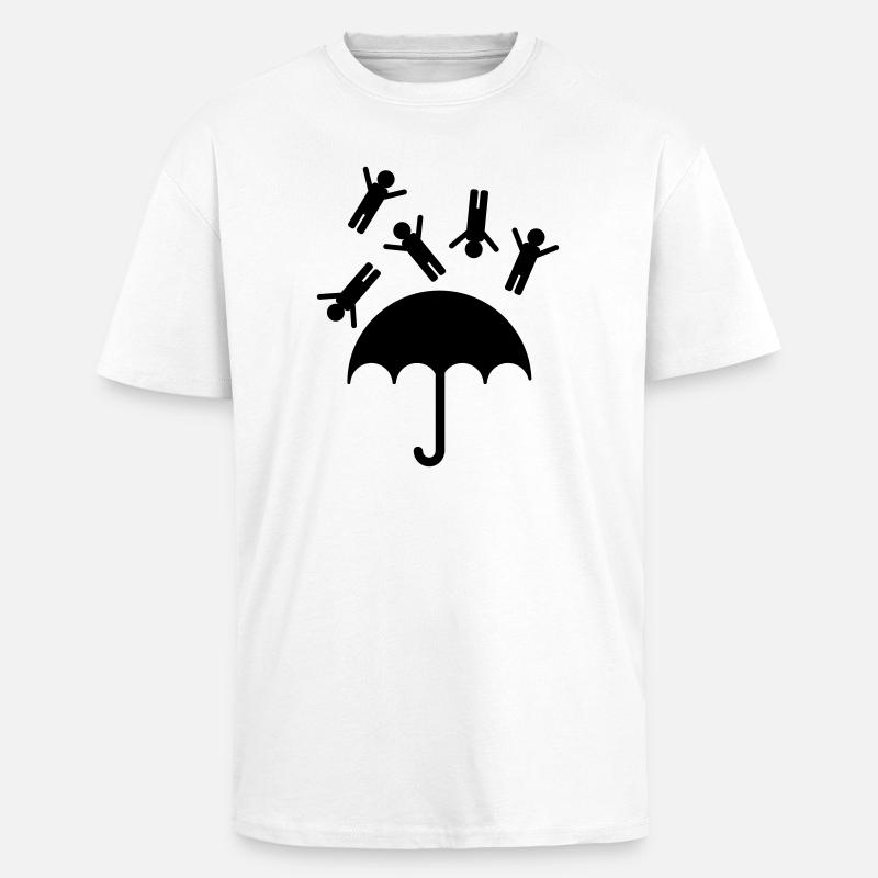 raining men - T-shirt unisexe oversize épais - blanc