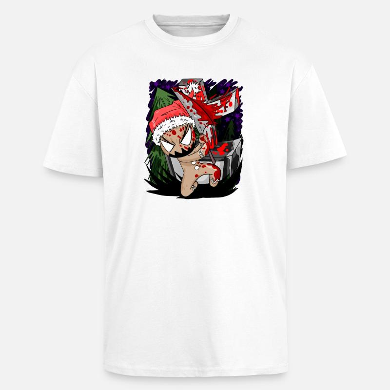 gruseliger Lebkuchen - Oversized Heavyweight Unisex T-Shirt - Weiß