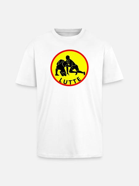fight - Unisex Oversized Heavyweight T-shirt - white