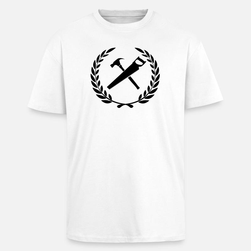Timmermans tools for carpenter - Unisex Oversized Heavyweight T-shirt - white