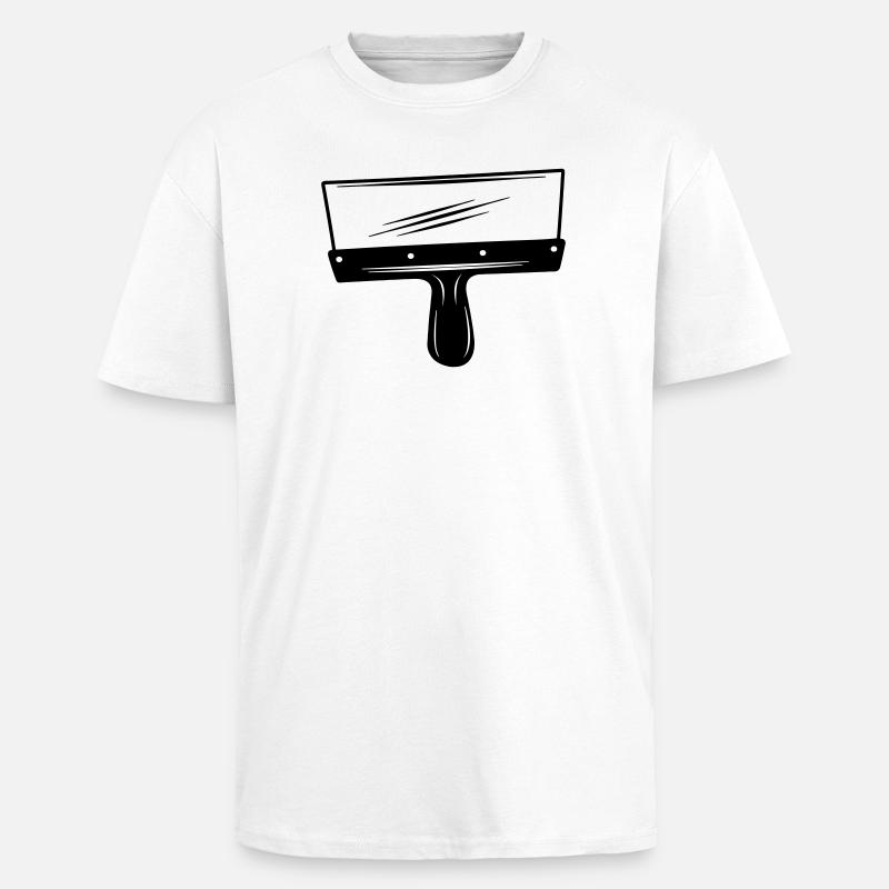 Spackmes - Oversized Heavyweight Unisex T-Shirt - Weiß