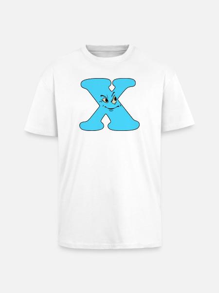 X - Oversized Heavyweight Unisex T-Shirt - Weiß