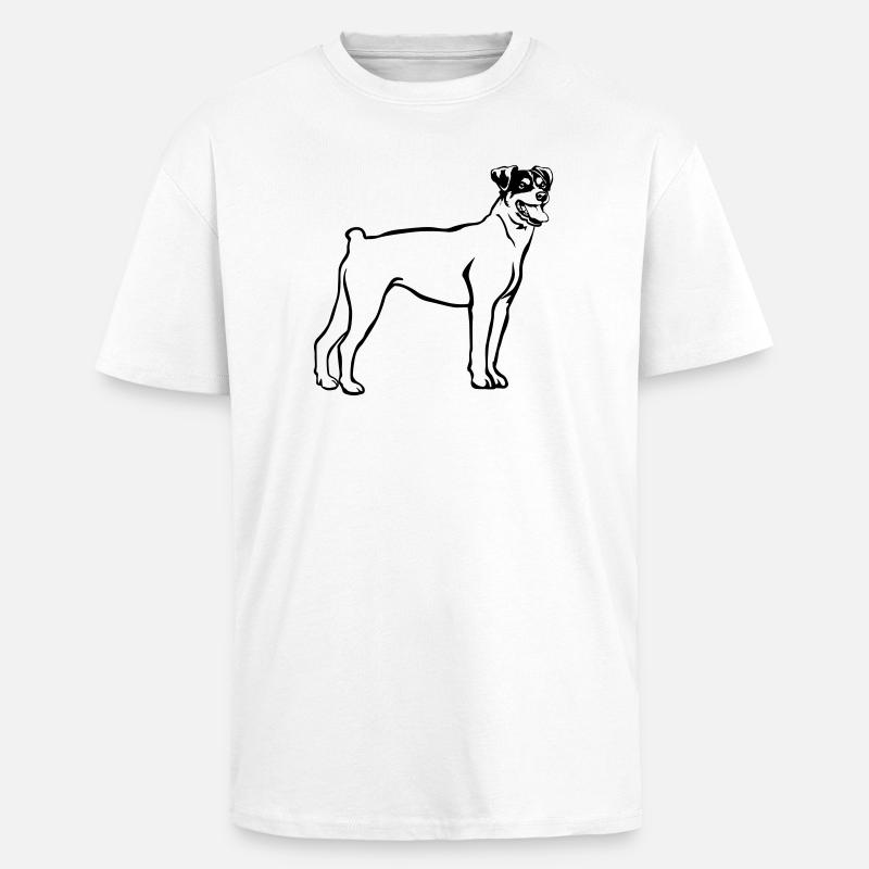 Bodeguero Andaluz - T-shirt unisexe oversize épais - blanc