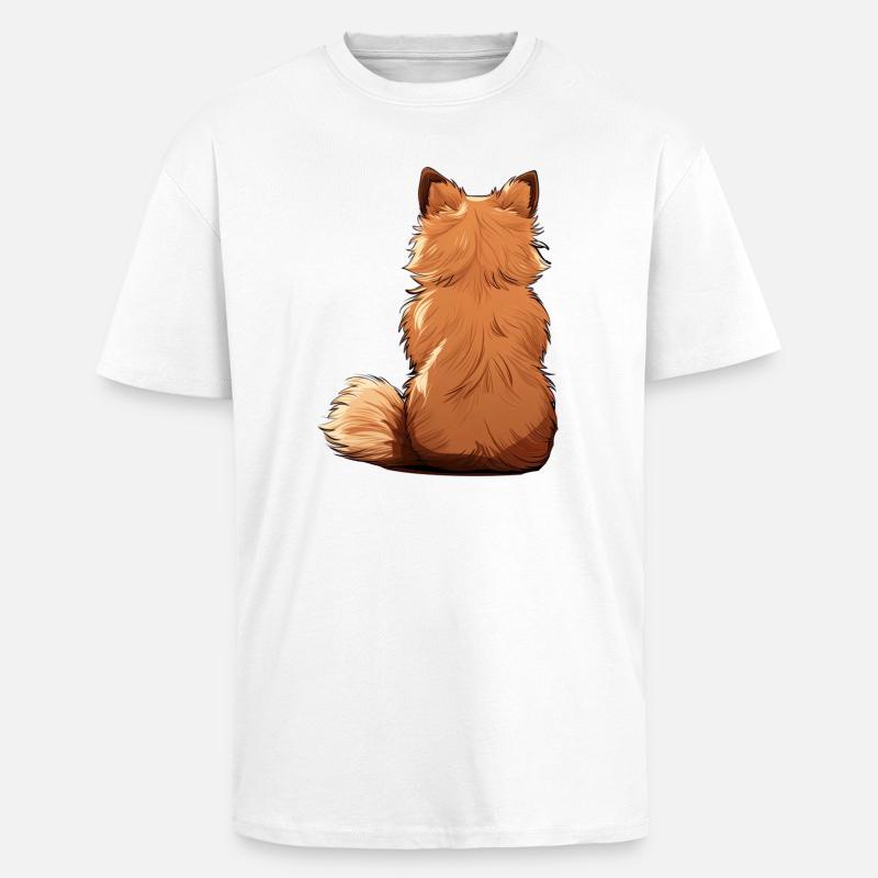Pommern - Oversized Heavyweight Unisex T-Shirt - Weiß
