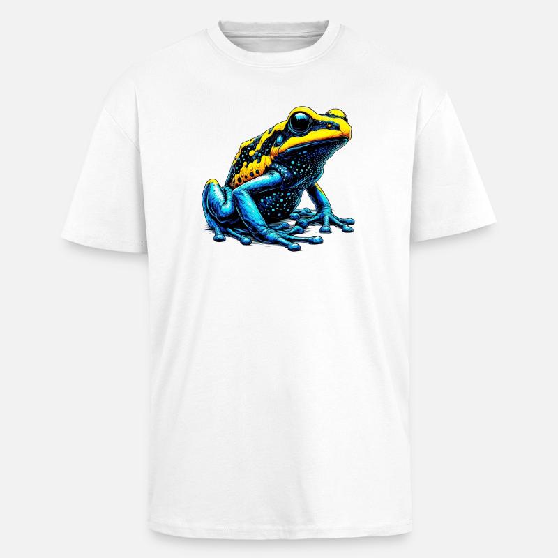 Frø - Tyk Oversize T-shirt - hvid