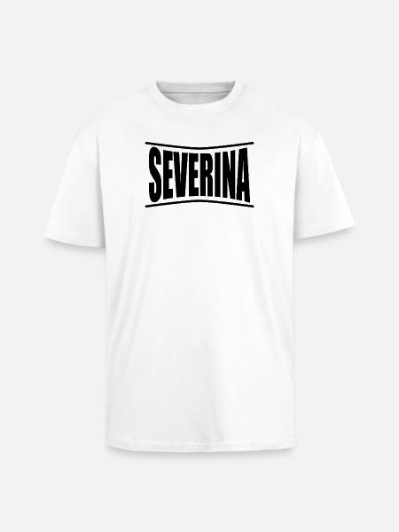 Severina t-shirt t-shirt gift idea - Unisex Oversized Heavyweight T-shirt - white