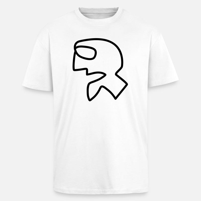 03 Ursprünglich - Oversized Heavyweight Unisex T-Shirt - Weiß