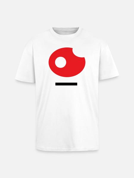 26 Kunst - Oversized Heavyweight Unisex T-Shirt - Weiß