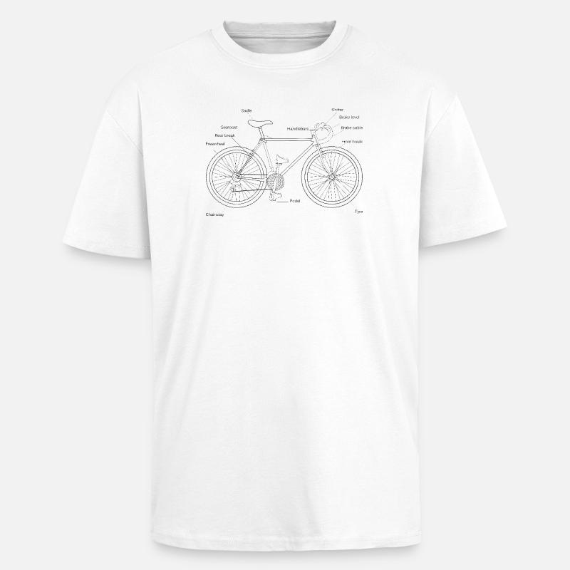 Design needs image - Unisex Oversized Heavyweight T-shirt - white